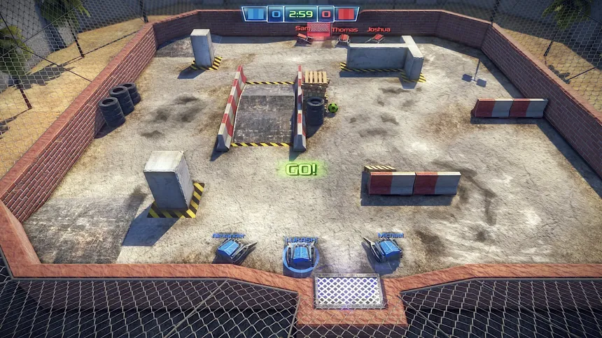 Скриншот 2 к игре Robot Soccer Challenge