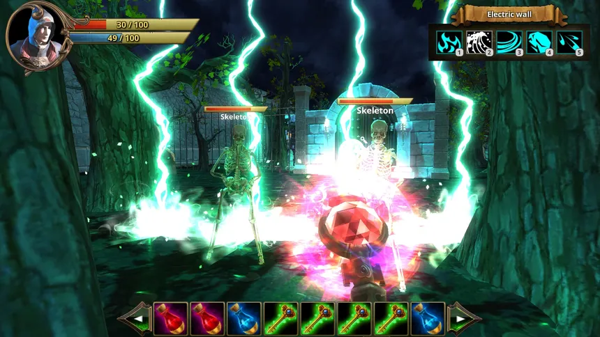 Скриншот 2 к игре Arcane Maelstrom