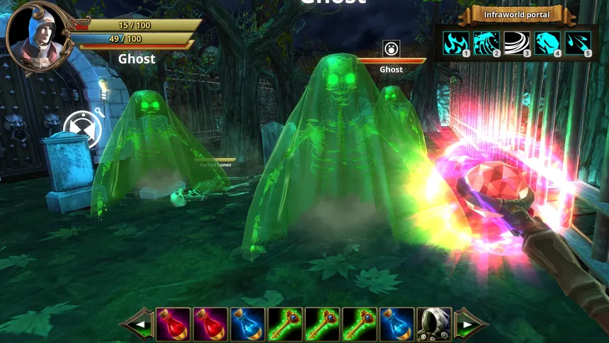 Скриншот 5 к игре Arcane Maelstrom