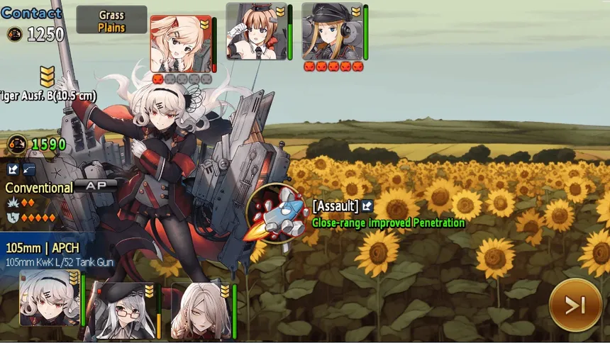 Скриншот 4 к игре Metal Waltz: Anime tank girls