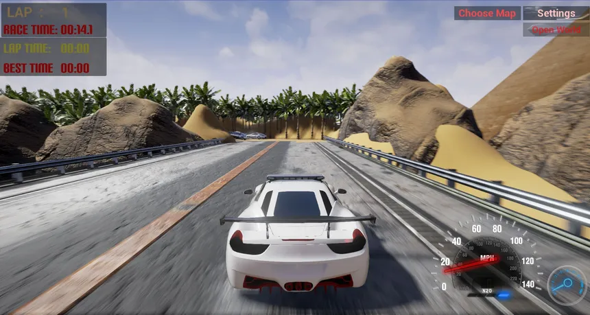 Скриншот 6 к игре Nash Racing