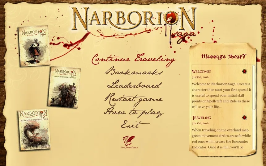 Скриншот 1 к игре Narborion Saga