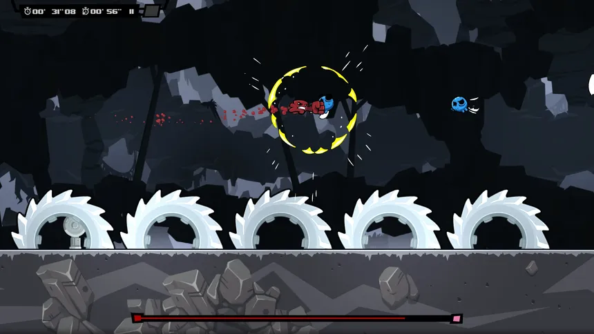 Скриншот 1 к игре Super Meat Boy Forever