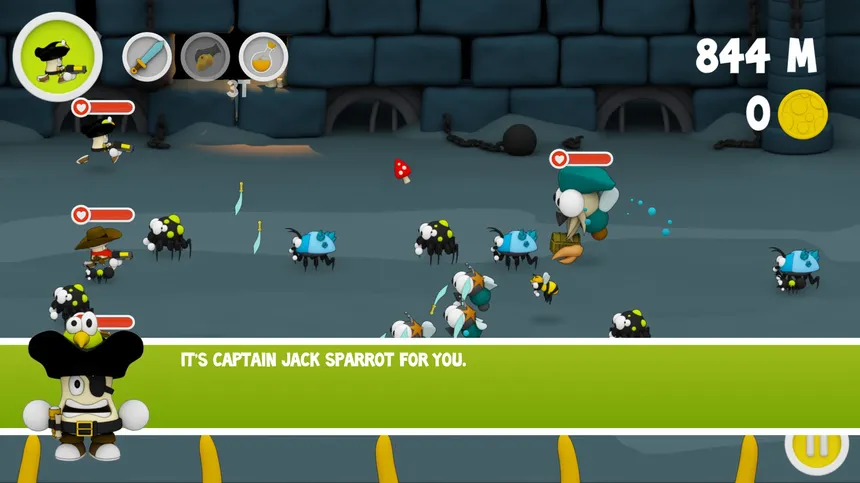 Скриншот 2 к игре Wacky Spores: The Chase