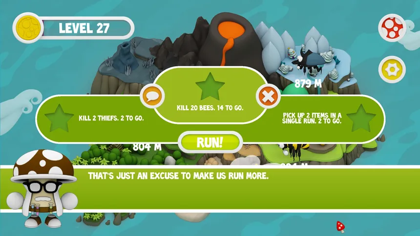 Скриншот 4 к игре Wacky Spores: The Chase