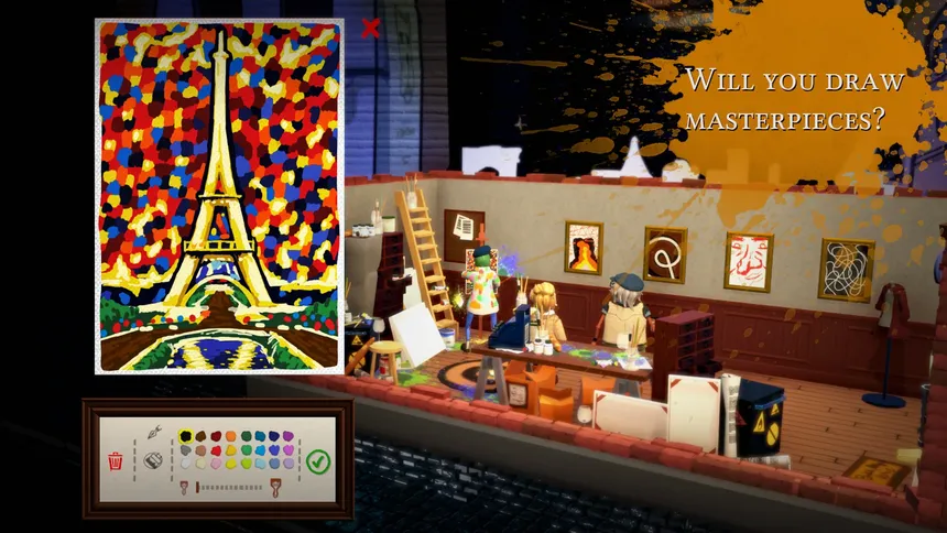 Скриншот 1 к игре Passpartout: The Starving Artist