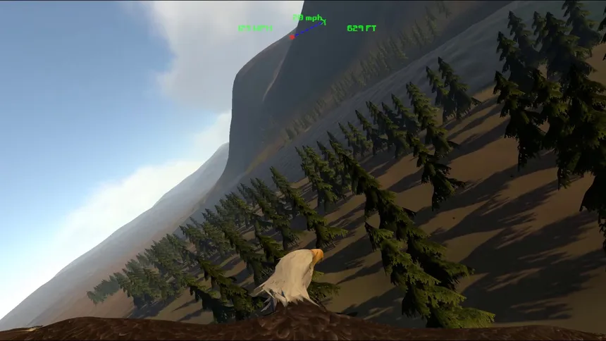 Скриншот 2 к игре Aquila Bird Flight Simulator