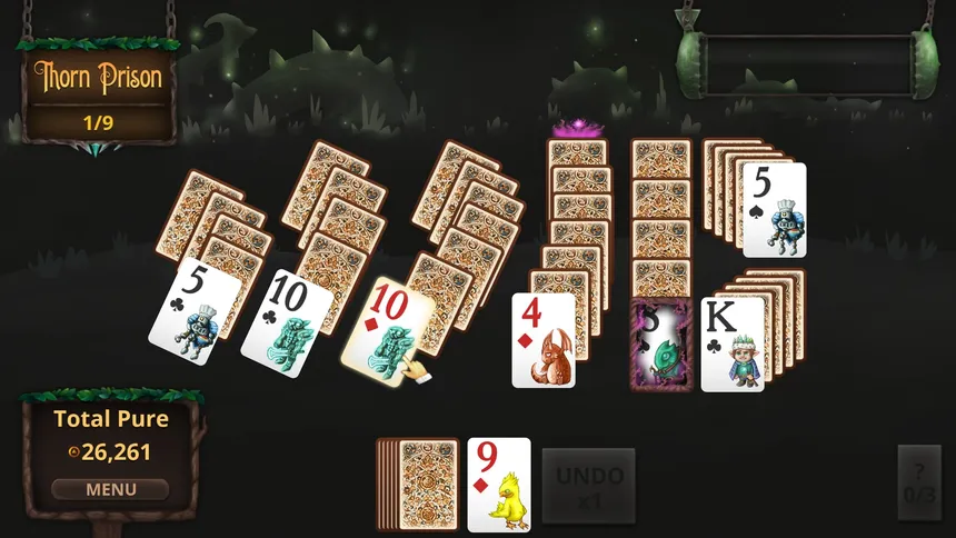 Скриншот 3 к игре Faerie Solitaire Remastered