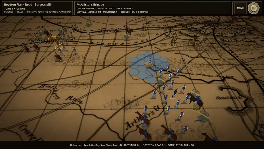 Скриншот 6 к игре Civil War: Battle of Petersburg