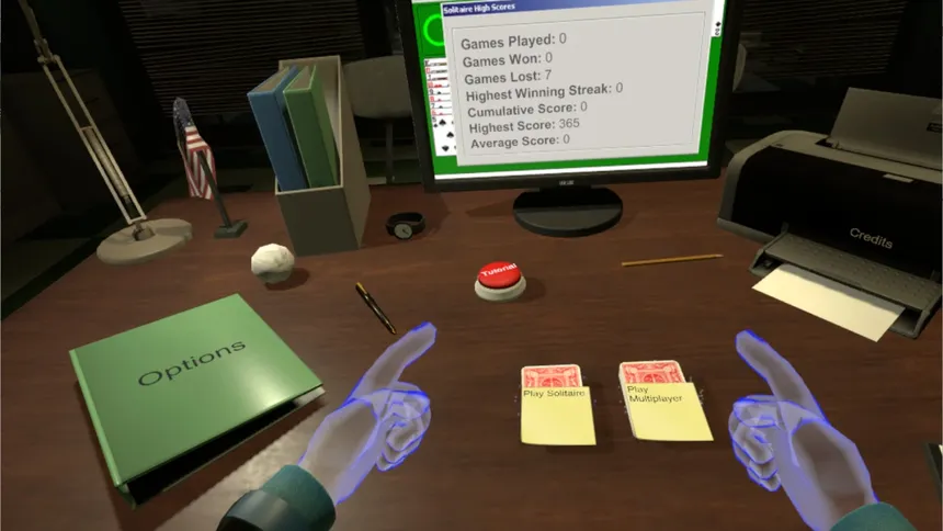 Скриншот 4 к игре Power Solitaire VR