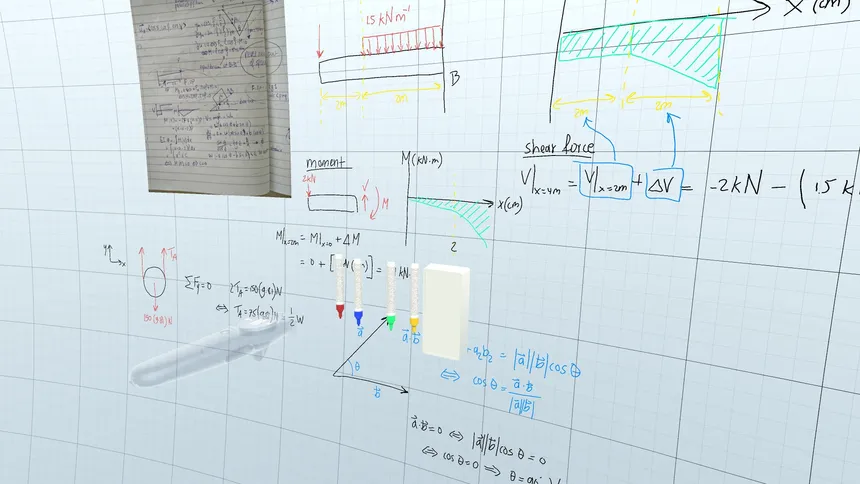 Скриншот 1 к игре Dry Erase: Infinite VR Whiteboard