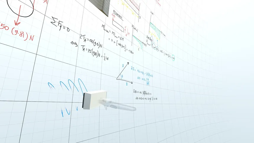 Скриншот 2 к игре Dry Erase: Infinite VR Whiteboard