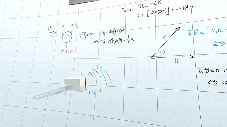 Скриншот 4 к игре Dry Erase: Infinite VR Whiteboard