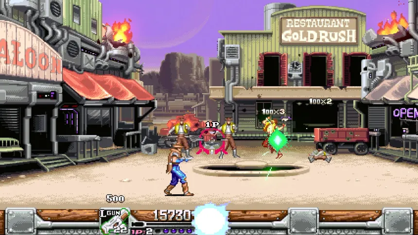 Скриншот 2 к игре Wild Guns Reloaded