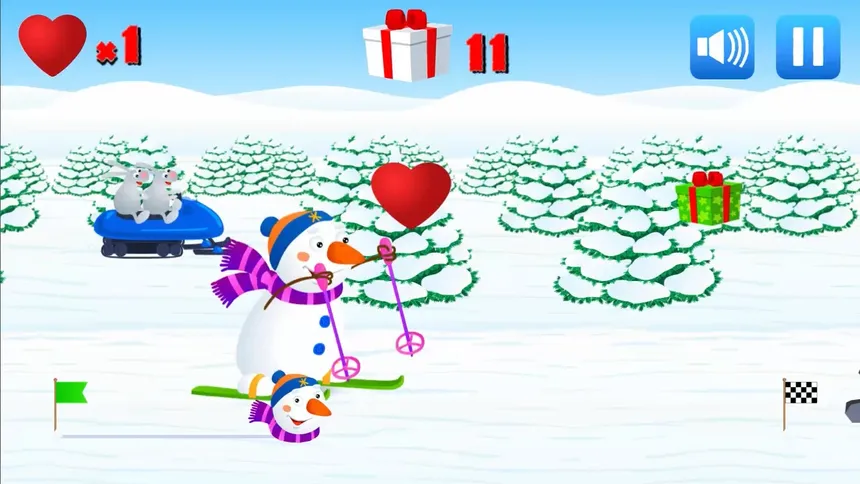 Скриншот 1 к игре Snowman