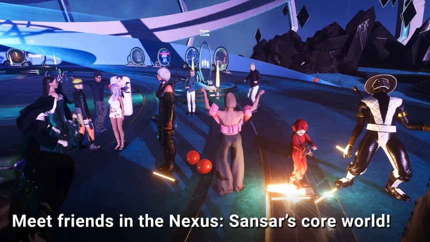 Скриншот 1 к игре Sansar