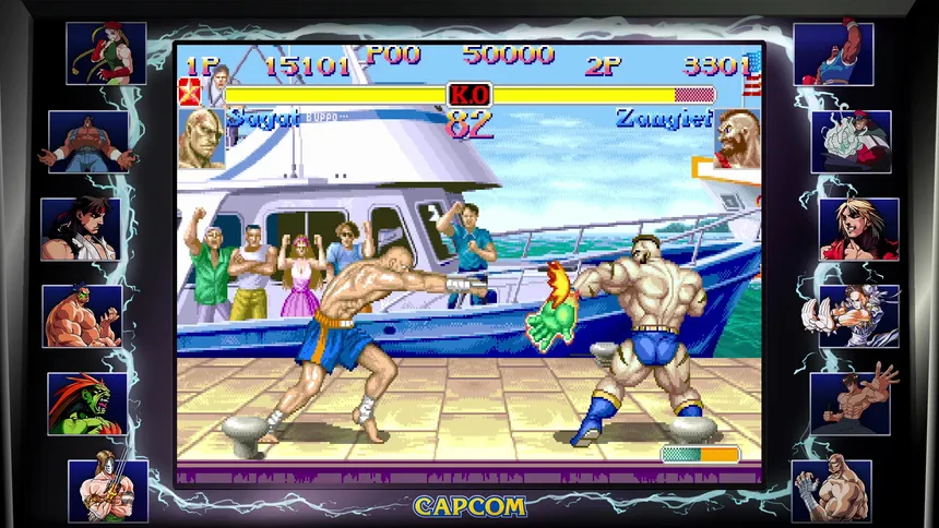 Скриншот 1 к игре Street Fighter 30th Anniversary Collection