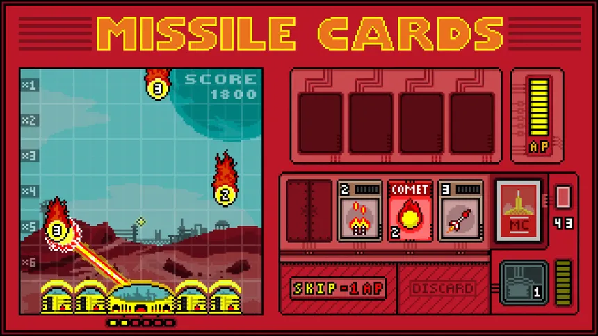 Скриншот 1 к игре Missile Cards