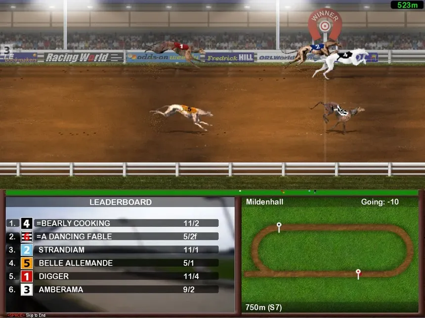 Скриншот 1 к игре Greyhound Manager 2 Rebooted