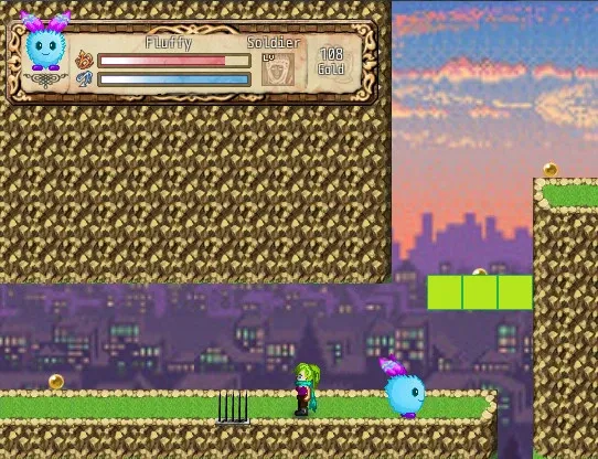Скриншот 2 к игре The Adventures of Fluffy