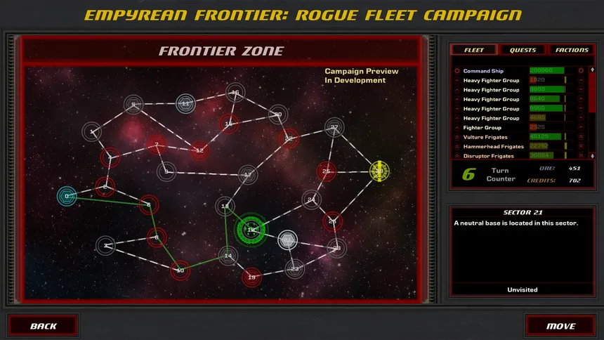 Скриншот 4 к игре Empyrean Frontier