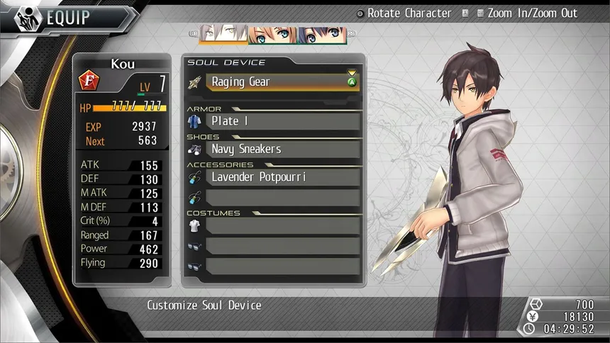Скриншот 8 к игре Tokyo Xanadu eX+