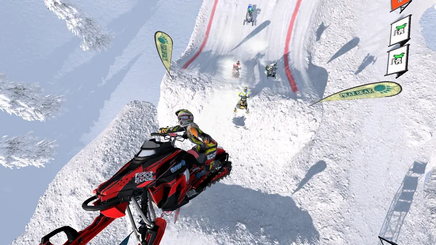 Скриншот 2 к игре Snow Moto Racing Freedom