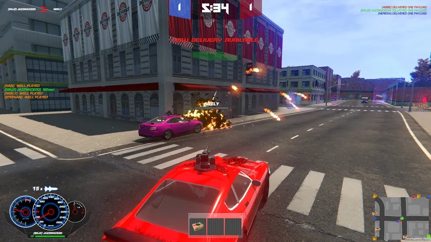 Скриншот 1 к игре Deliverace - Battle Racing