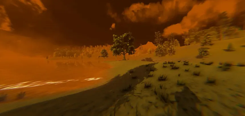 Скриншот 2 к игре ESCAPE FROM VOYNA: Dead Forest