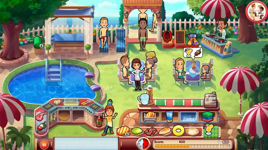 Скриншот 6 к игре Mary Le Chef - Cooking Passion