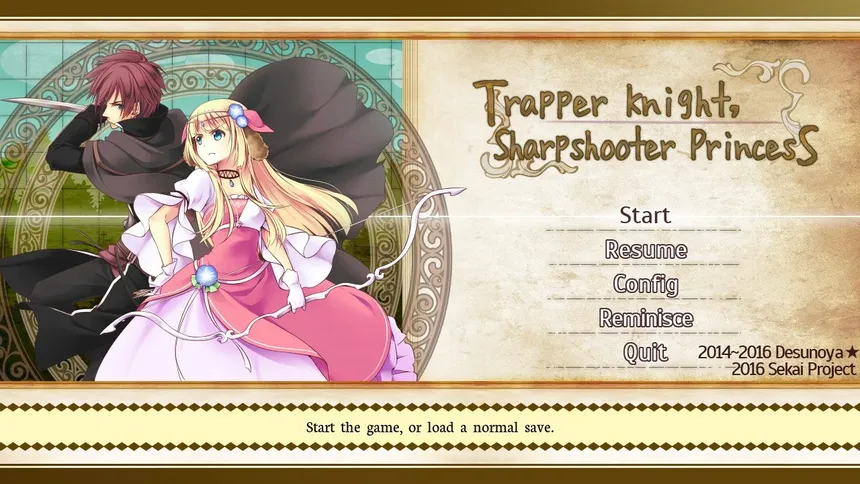 Скриншот 1 к игре Trapper Knight, Sharpshooter Princess