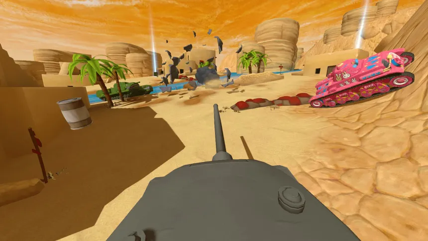 Скриншот 1 к игре Panzer Panic VR