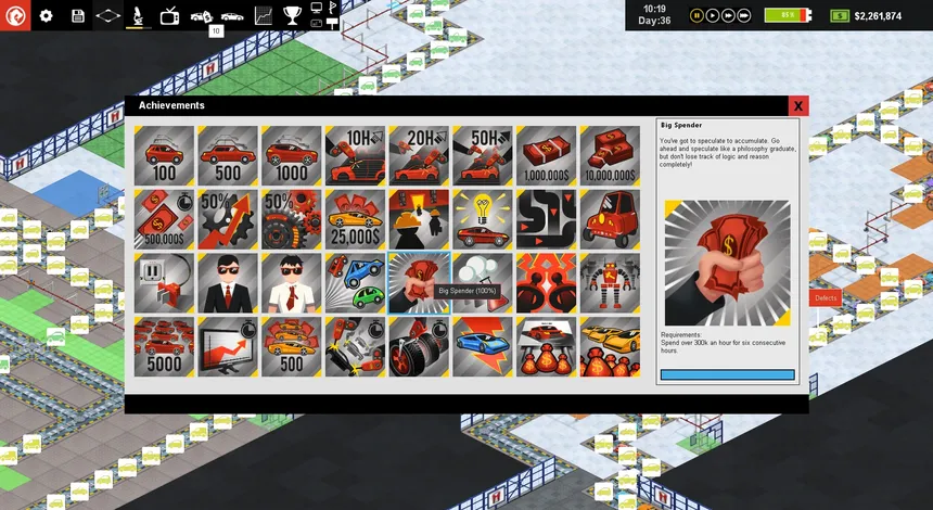 Скриншот 7 к игре Production Line : Car factory simulation