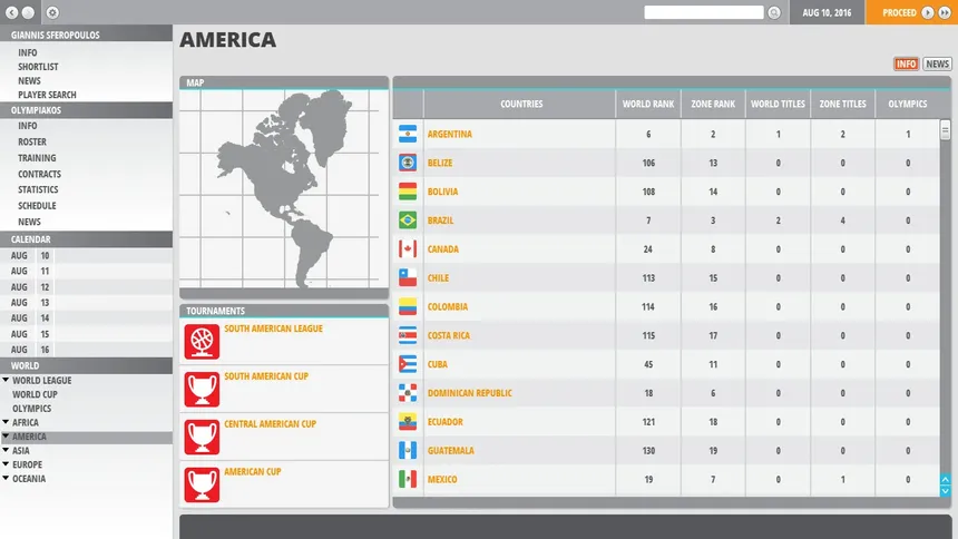 Скриншот 8 к игре World Basketball Manager 2