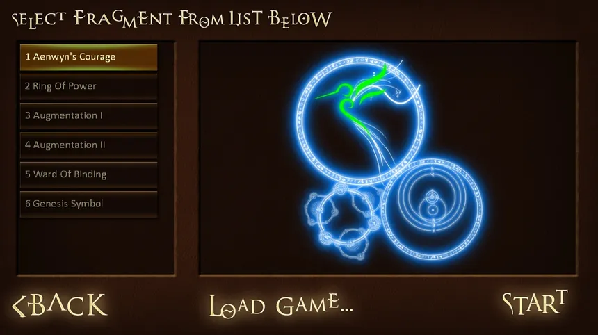 Скриншот 2 к игре Glyphs Apprentice