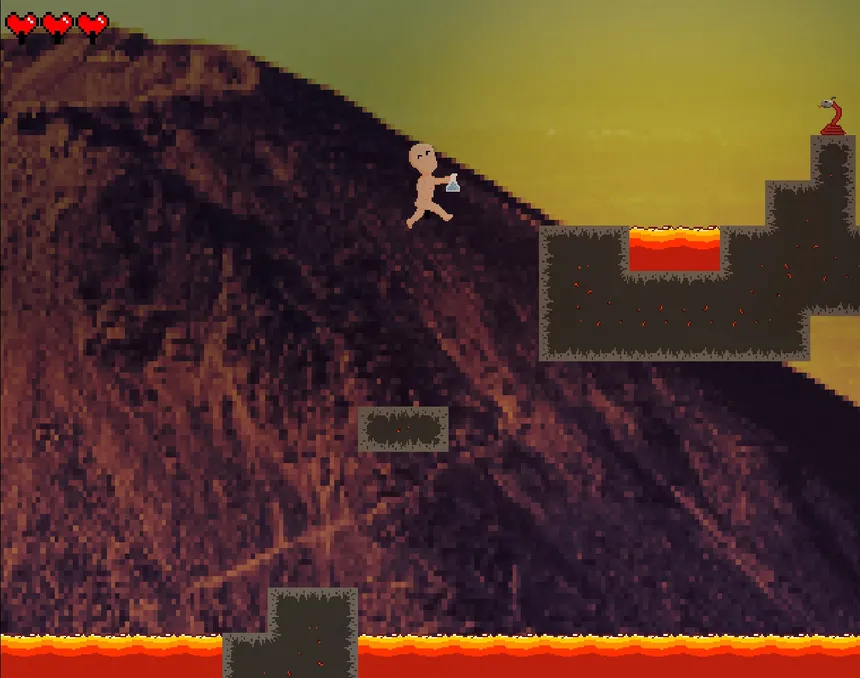 Скриншот 1 к игре NakedMan VS The Clothes
