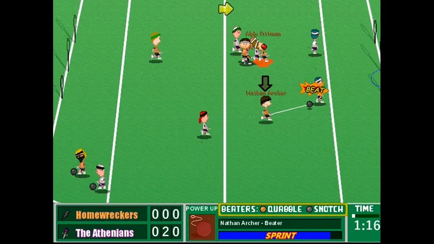 Скриншот 2 к игре Courtyard Broomball