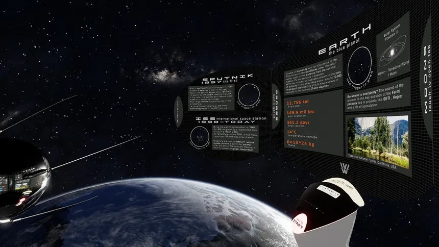 Скриншот 1 к игре Spacetours VR - Ep1 The Solar System