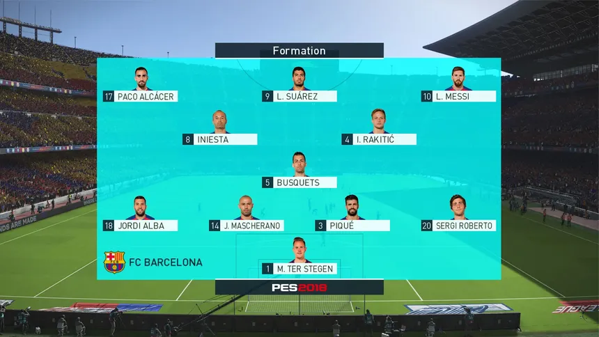 Скриншот 4 к игре PRO EVOLUTION SOCCER 2018 LITE
