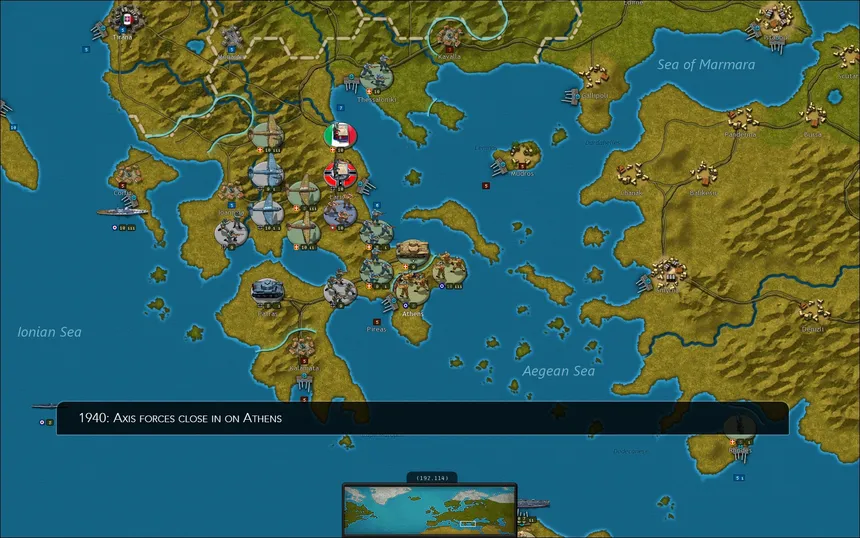 Скриншот 3 к игре Strategic Command WWII: War in Europe