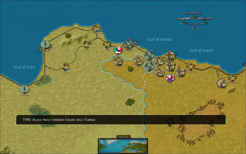 Скриншот 8 к игре Strategic Command WWII: War in Europe