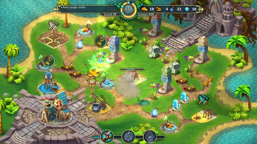 Скриншот 3 к игре Elven Legend 2: The Bewitched Tree