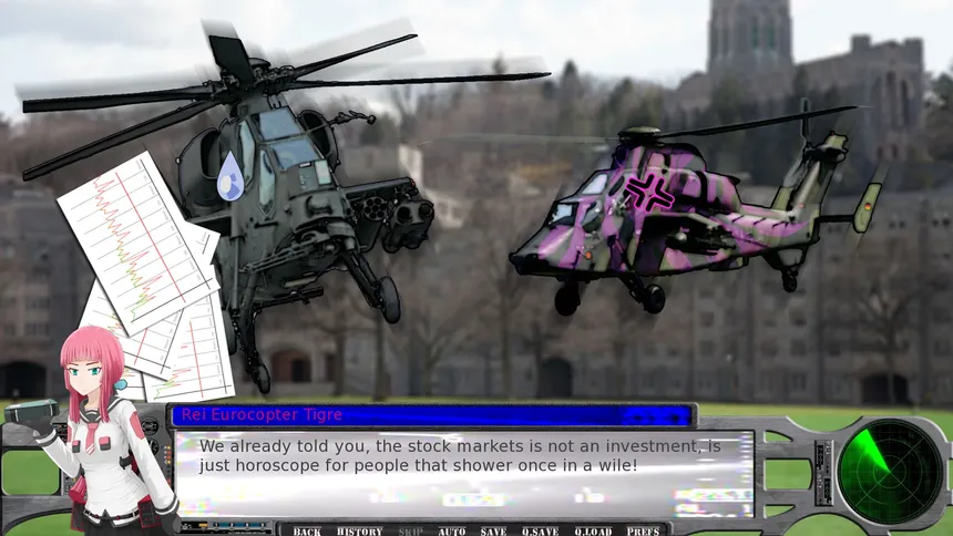 Скриншот 6 к игре Attack Helicopter Dating Simulator