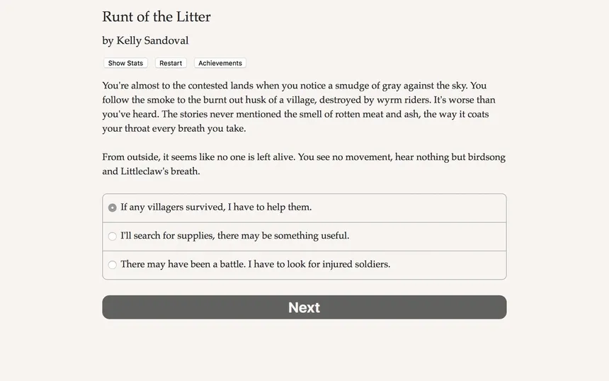 Скриншот 1 к игре Runt of the Litter