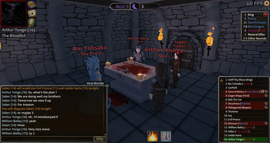 Скриншот 2 к игре Throne of Lies: Medieval Politics