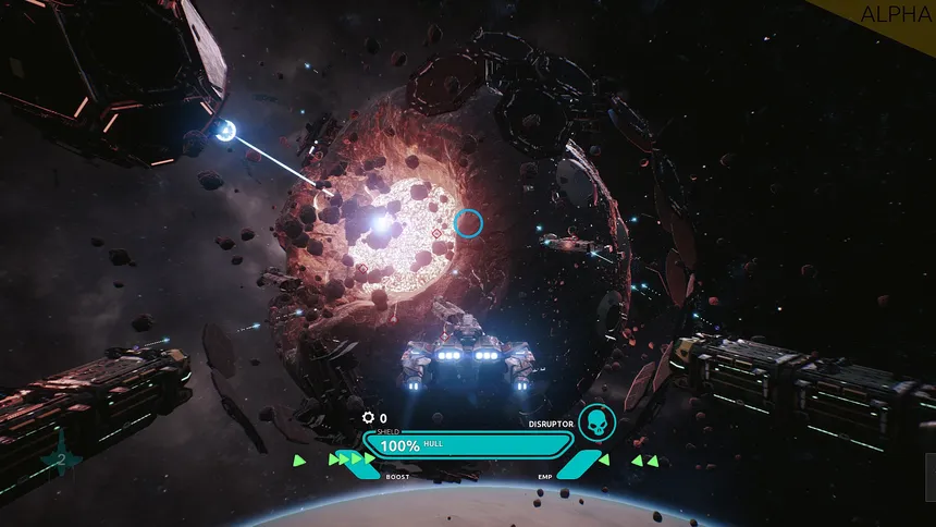 Скриншот 1 к игре NIGHTSTAR: Rogue Wings