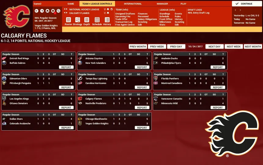 Скриншот 3 к игре Franchise Hockey Manager 4