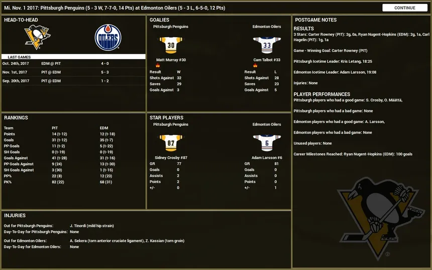 Скриншот 7 к игре Franchise Hockey Manager 4