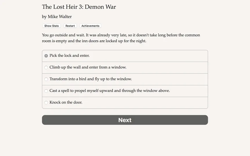 Скриншот 4 к игре The Lost Heir 3: Demon War