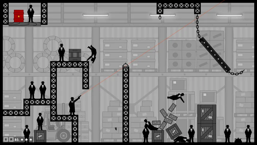 Скриншот 3 к игре Ricochet Kills: Noir